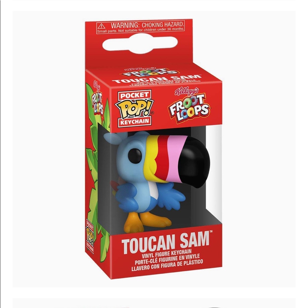 Funko Pocket Pop Toucan Sam Bag Charm Keychain. - Picture 3 of 9
